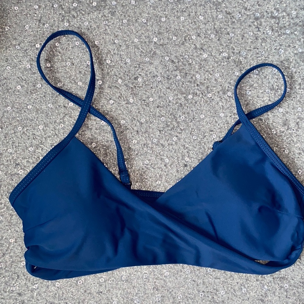 Shein Wrap Swimsuit Top size small